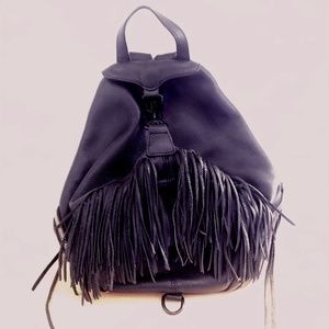 Rebecca Minkoff Julian Backpack Black Leather Med